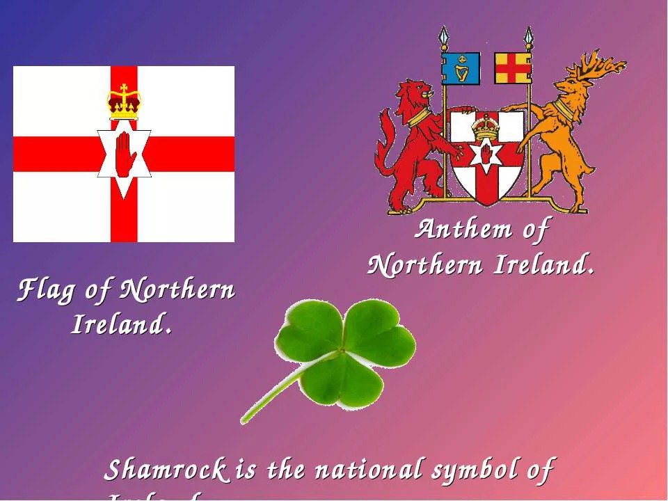 Текст northern ireland. Символ Northern Ireland. Северная Ирландия флаг и герб. Флаг и символ Северной Ирландии. Национальный символ Ирландии.