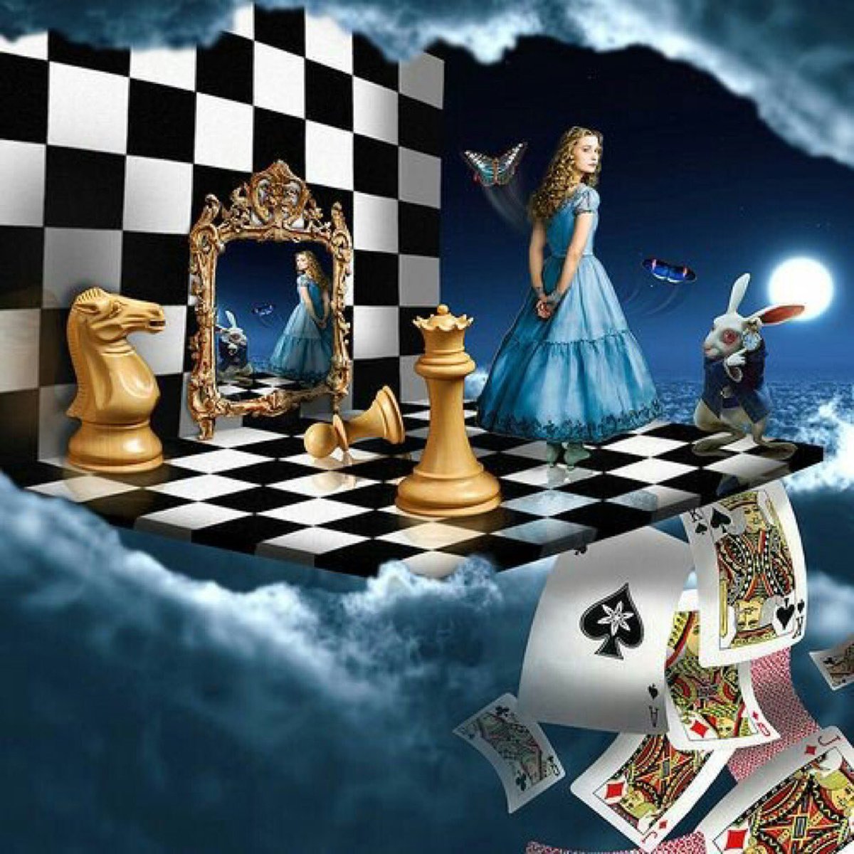 Алиса в стране чудес Королева шахмат