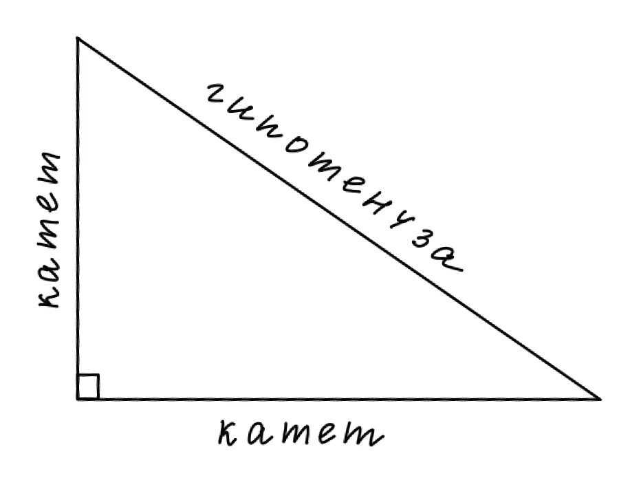 Прямой угол гипотенуза. Катет и гипотенуза прямоугольного треугольника. Прямоугольныйтоейугольник. Прямоугольны йтреугоник. Катеты и гипотенуза треугольника.