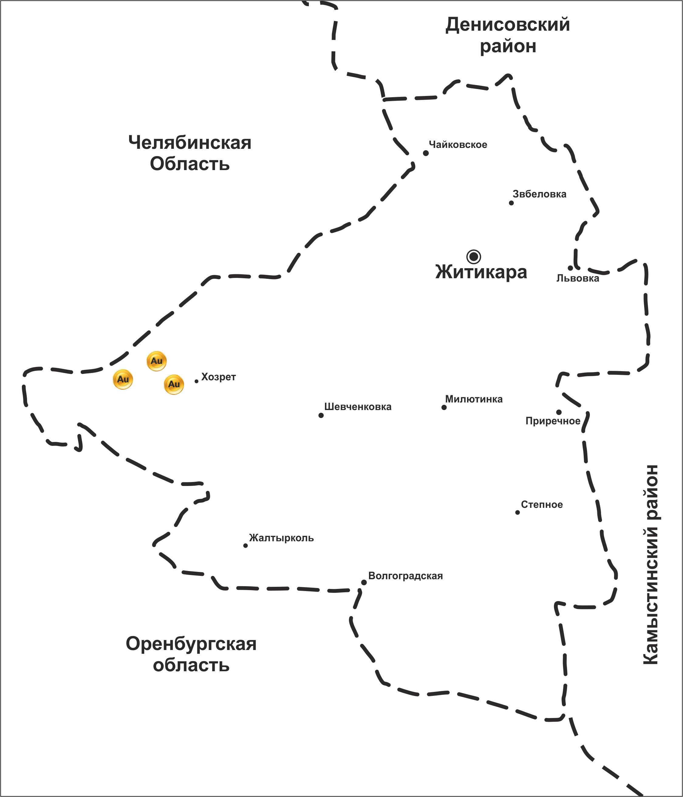 Карта жарминский район