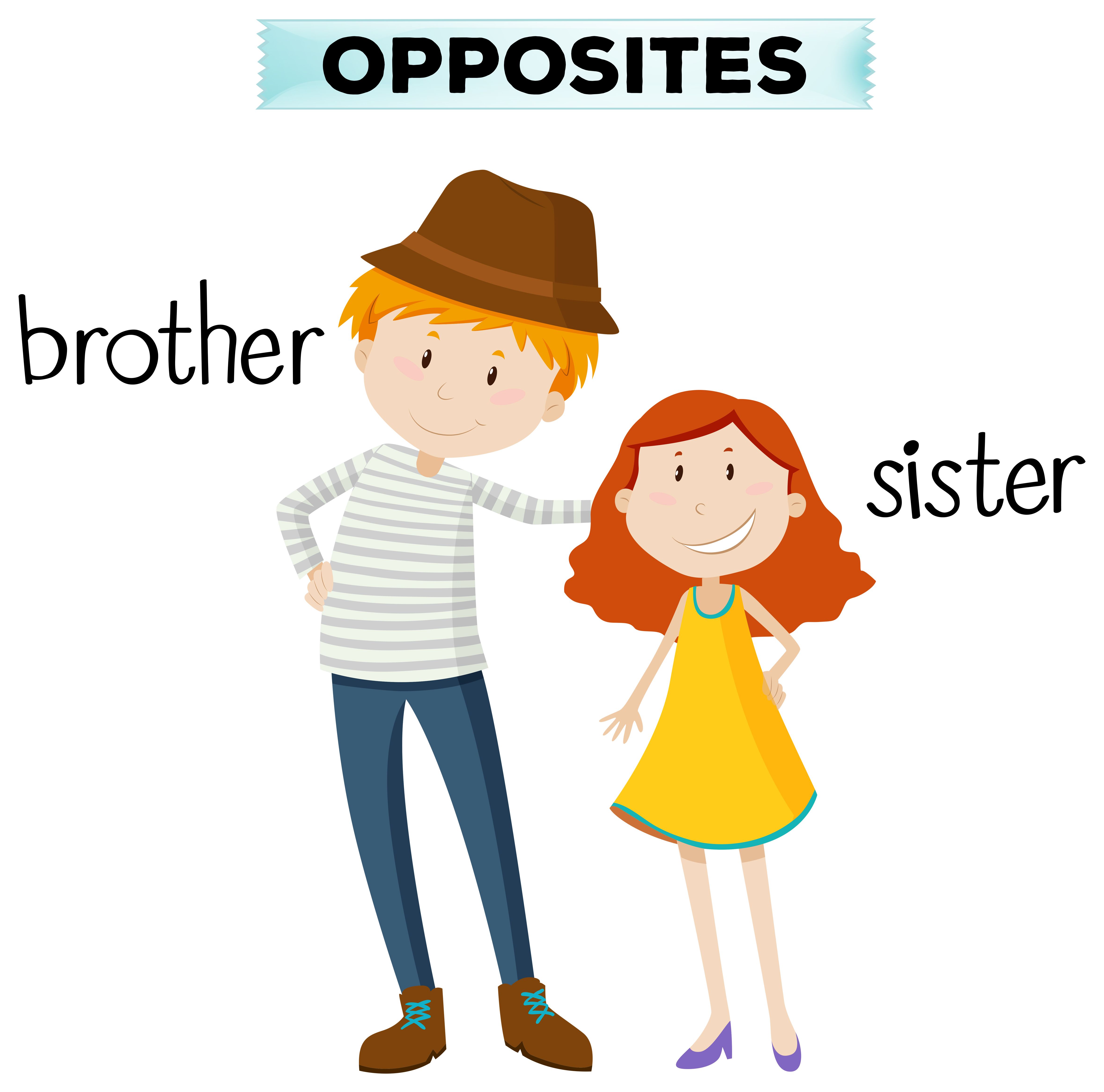 Брат английского на русский. Брат и сестра на английском. Брат и сестра мультяшные. Sister карточки для детей. Братишка и сестра вектор.
