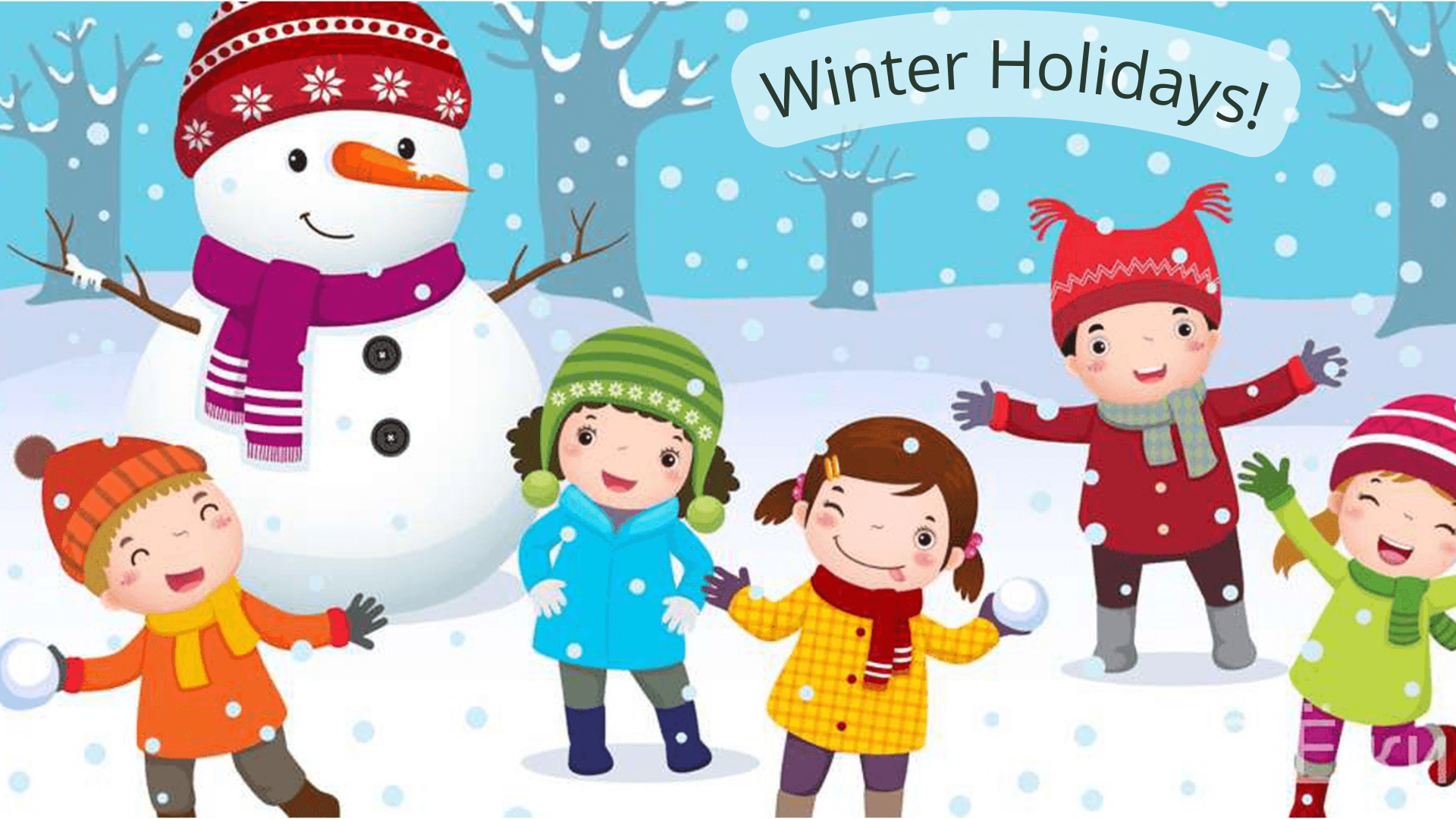 Winter holidays for kids