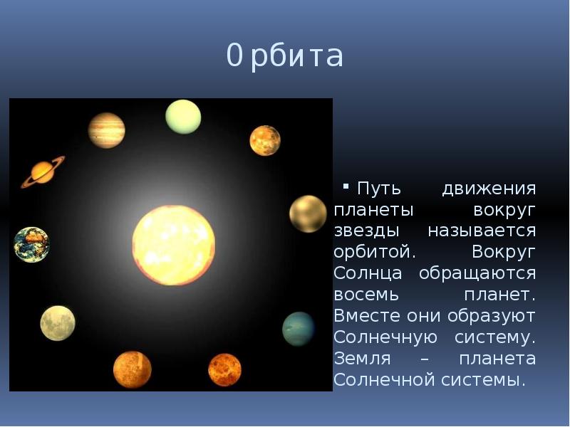 Движение планеты вокруг солнца картинки