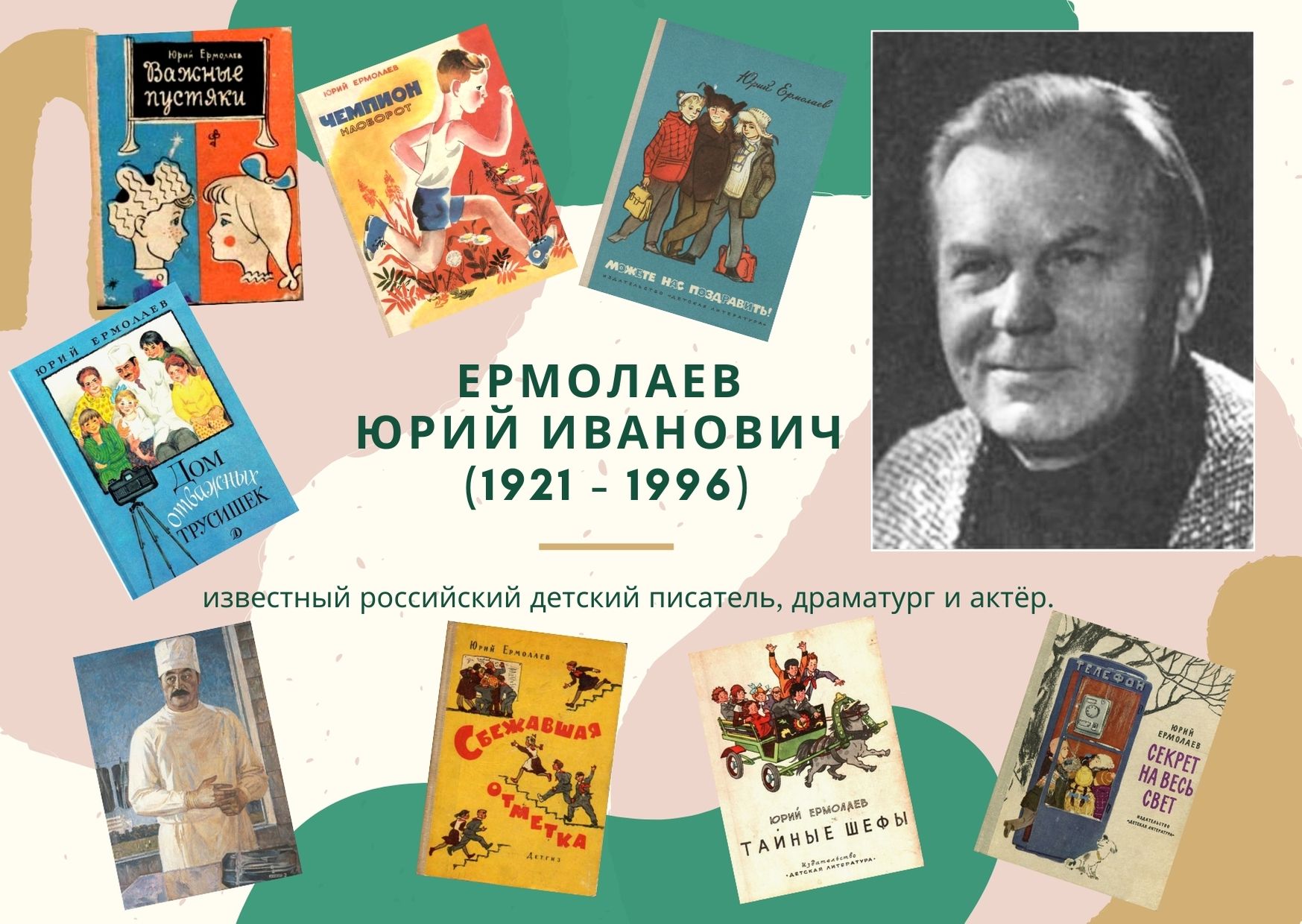 100-летие Ермолаева Ю.И. | Удоба - бесплатный конструктор образовательных  ресурсов